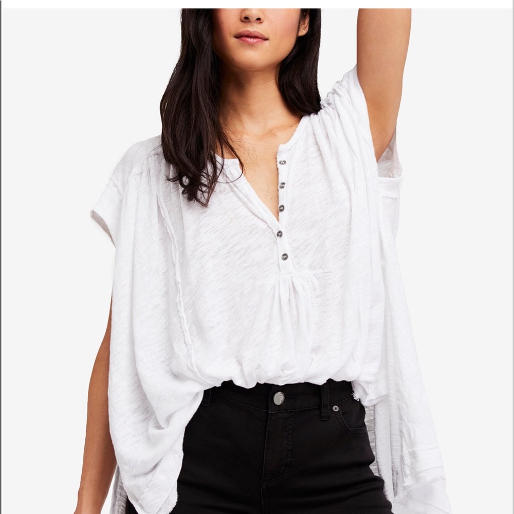 Free People Aster High-Low Top, size XS, NWOT